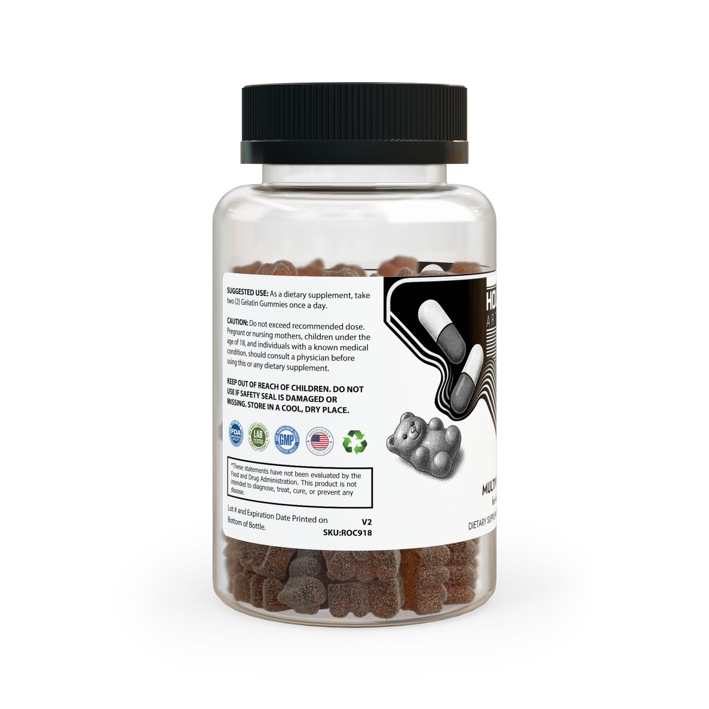 Multivitamin Gummies for Adults (60 Gummies)