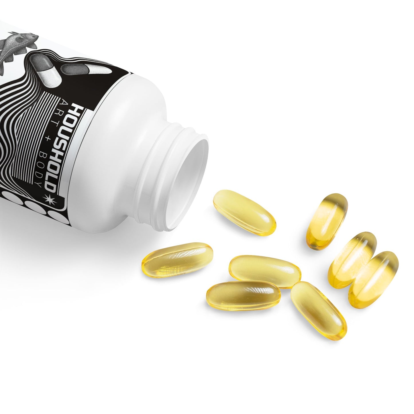 Omega 3 Fish Oil Supplement (60 Softgels)