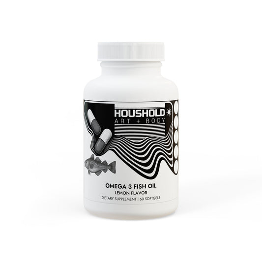 Omega 3 Fish Oil Supplement (60 Softgels)